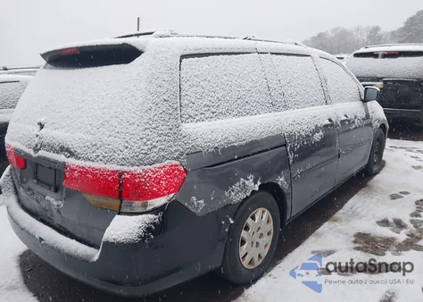 2010 Honda Odyssey Lx z USA, uszkodzony, nr VIN 5FNRL3H24AB009485